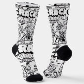 1940's CRACK Comics Socks Socken (Gewinkelt)