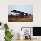 1940s Crop Duster Biplanes Poster (Heimbüro)