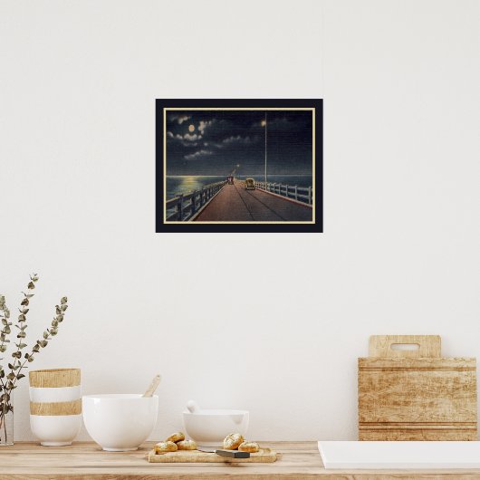 1940's "Gandy Bridge" Poster (Küche)