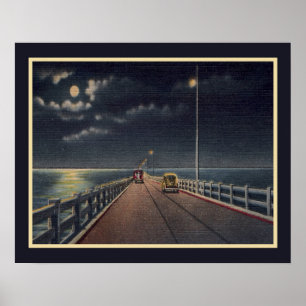 1940's "Gandy Bridge" Poster
