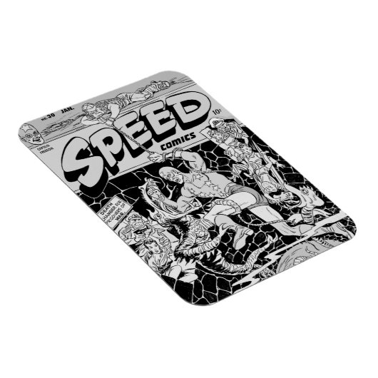 1940's SPEED Comics Flexible Magnet (Rechte Seite)