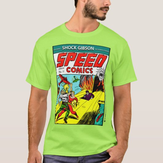 1940's SPEED Comics T-Shirt  (Vorderseite)