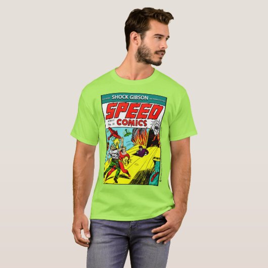 1940's SPEED Comics T-Shirt (Vorne ganz)