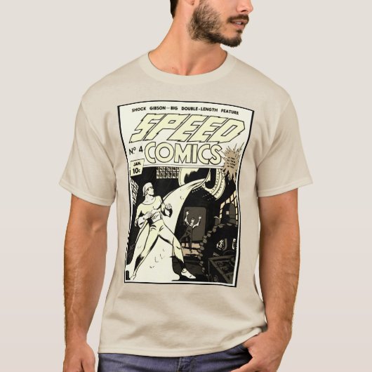 1940's SPEED Comics T-Shirt (Vorderseite)