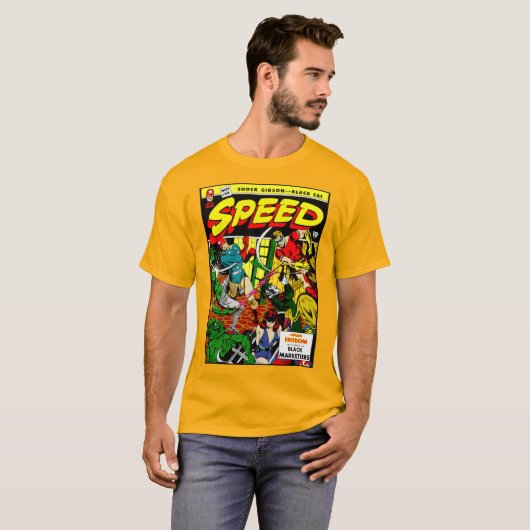 1940's SPEED Comics T-Shirt (Vorne ganz)