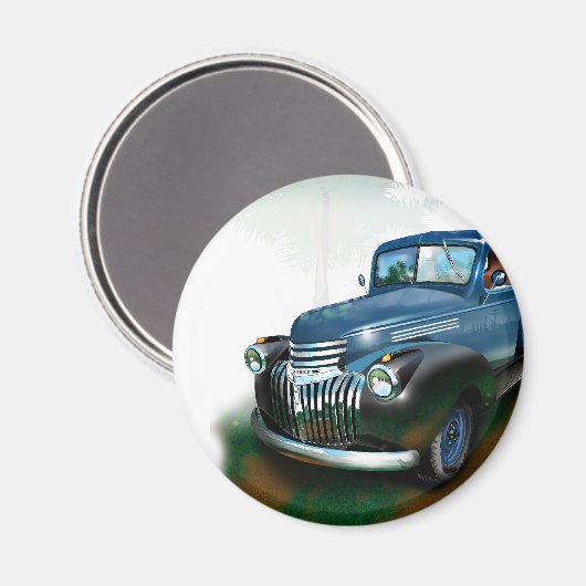 1941-1947 Chevy pickup Magnet (Vorderseite/Rückseite)