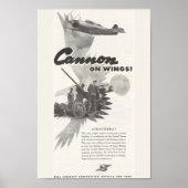 1941 Bell Aircraft Ad Poster (Vorne)