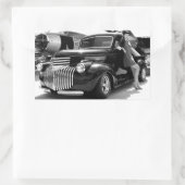 1941 Chevy Hot Rod Pickup Truck Rechteckiger Aufkleber (Tasche)