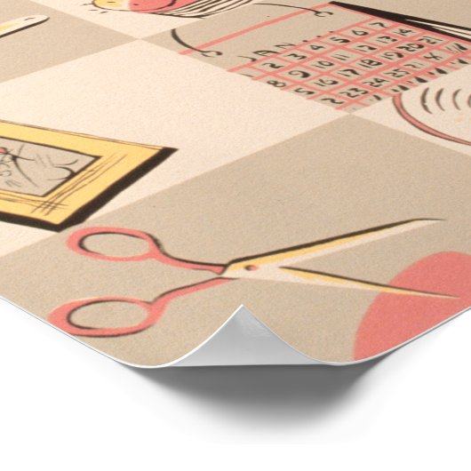 1941 Five and Dime Store Poster (Ecke)