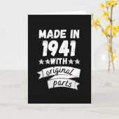 1941 hergestellt mit Originalteilen, Karte (Gelbe Blume)