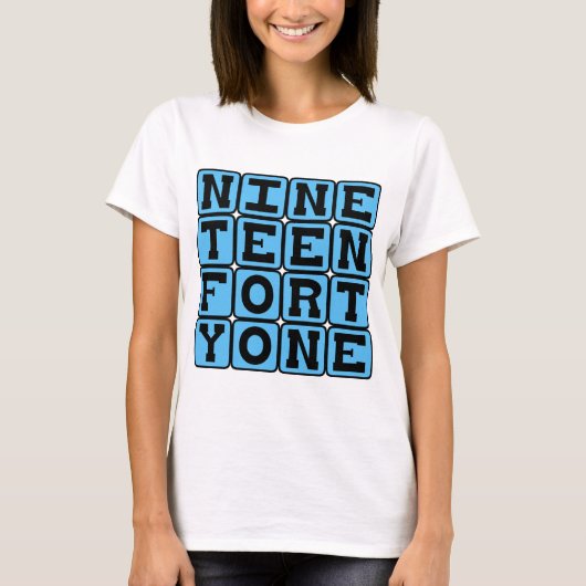 1941, Jahr 1941 T-Shirt (Vorderseite)