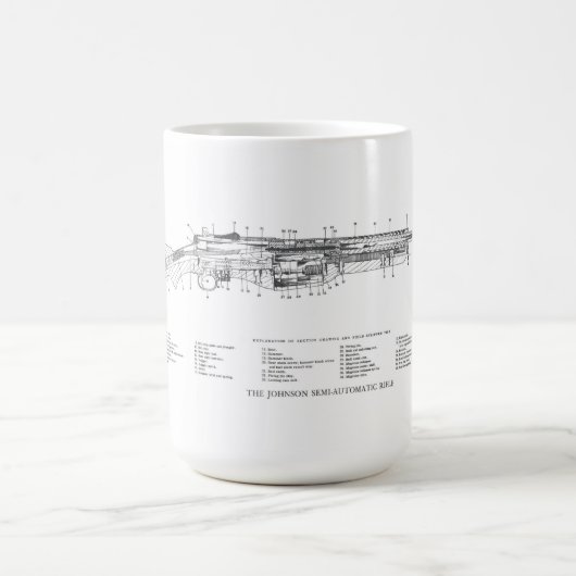 1941 Johnson Schematic Kaffeetasse (Mittel)