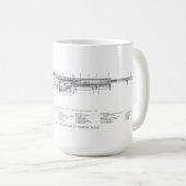 1941 Johnson Schematic Kaffeetasse (VorderseiteRechts)