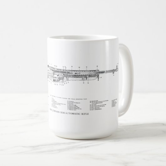 1941 Johnson Schematic Kaffeetasse (VorderseiteRechts)