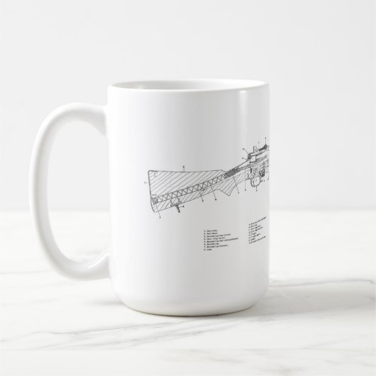 1941 Johnson Schematic Kaffeetasse (Links)