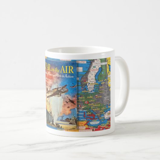 1941 KRIEG IM LUFTWESTLICHEN JUNIOR-ERWACHSENBUCHD KAFFEETASSE (VorderseiteRechts)