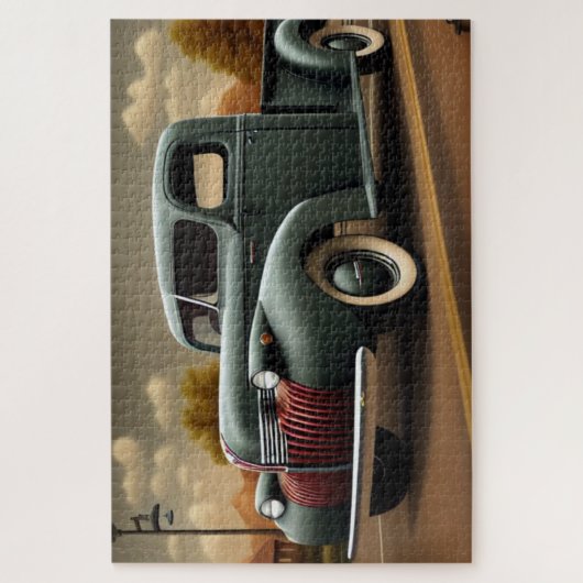 1941 Lieferwagen Truck Oldtimer Jigsaw Puzzle (Vertikal)