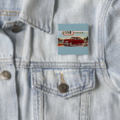 1941 Nash-Automobilanzeige Button (Beispiel)