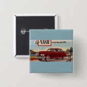 1941 Nash-Automobilanzeige Button (Vorne & Hinten)