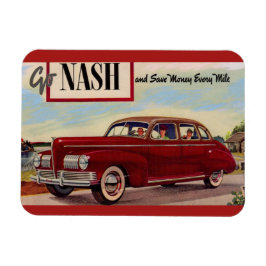 1941 Nash-Automobilanzeige Magnet