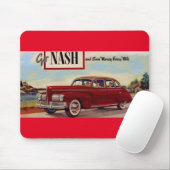 1941 Nash-Automobilanzeige Mousepad (Mit Mouse)