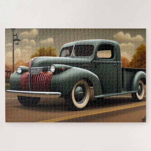 1941 Pickup Truck Oldtimer Jigsaw Puzzle (Horizontal)