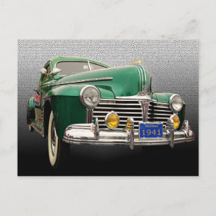 1941 PONTIAC 2 POSTKARTE