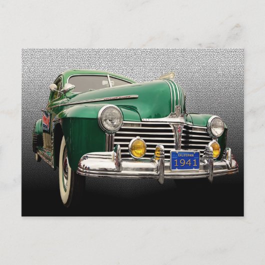 1941 PONTIAC 2 POSTKARTE (Vorderseite)