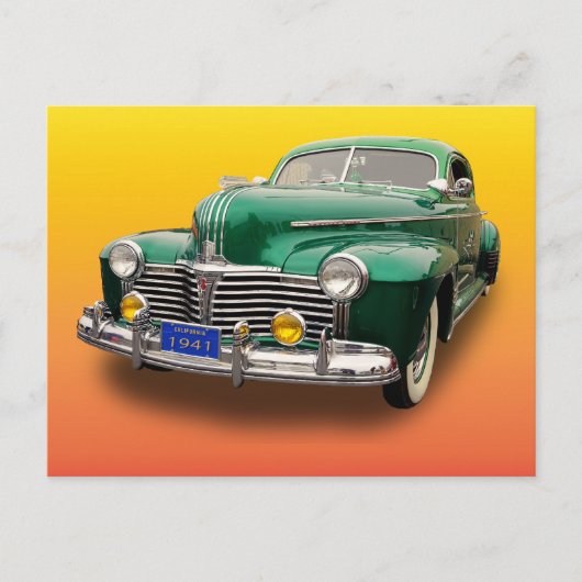 1941 PONTIAC POSTKARTE (Vorderseite)