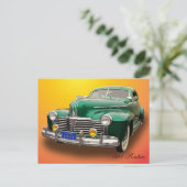 1941 PONTIAC POSTKARTE (Stehend Vorderseite)