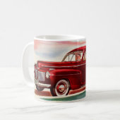 1941 roter Quecksilber 8 Kaffeetasse (Vorderseite Links)