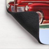 1941 roter Quecksilber 8 Mousepad (Ecke)