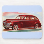 1941 roter Quecksilber 8 Mousepad (Vorne)
