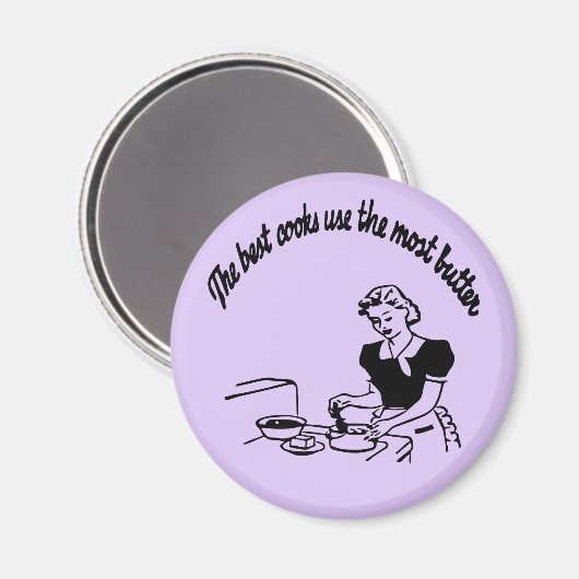 1941 Vintager Butter Magnet (Vorderseite/Rückseite)