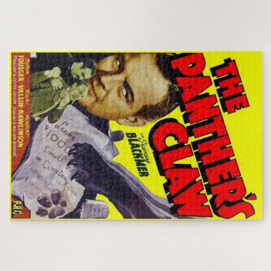 1942 das Greifer-Filmplakat des Panthers Puzzle (Horizontal)