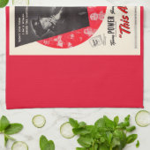 1942 Dieses Plakat über alles Geschirrtuch (Gefaltet)