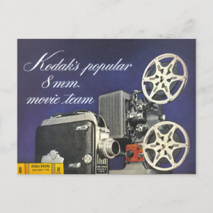 1942 Filmkamera und Projektor Postkarte