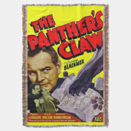 1942 Filmplakat The Panther’s Claw Decke (Vorderseite Vertikal)