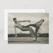 1942 Kampftraining Postkarte (Vorne/Hinten)