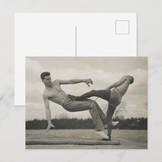 1942 Kampftraining Postkarte (Vorne/Hinten)