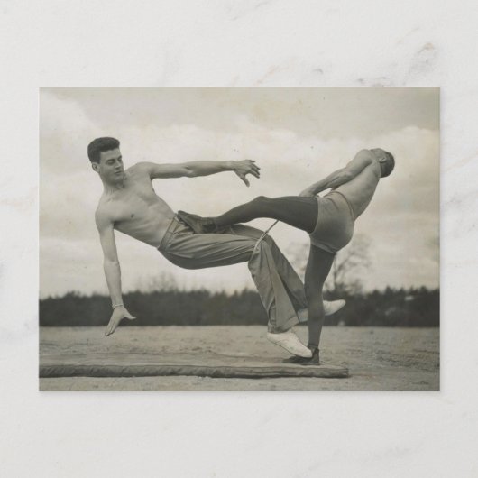 1942 Kampftraining Postkarte (Vorderseite)