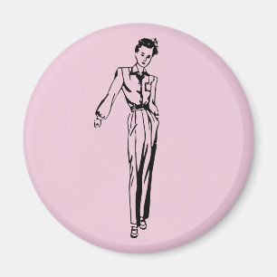 1942 Ladys Slacks und Magnet