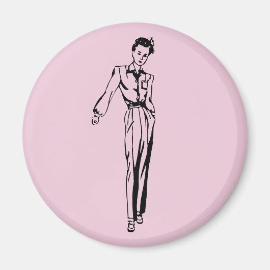 1942 Ladys Slacks und Magnet (Vorne)