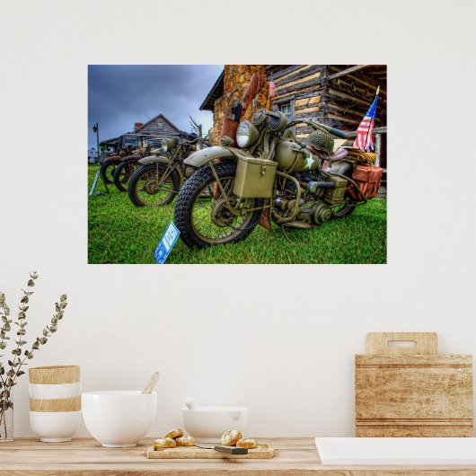 1942 Militär Poster (Küche)