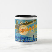1942 SPOTEN EIN FLUGZEUG-SPIELFELD FÜR ART TASSE (Zentrum)