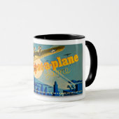 1942 SPOTEN EIN FLUGZEUG-SPIELFELD FÜR ART TASSE (VorderseiteRechts)