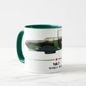 1942, Yak-7 Russland, Stalingrad Battle - Tasse (Vorderseite Links)