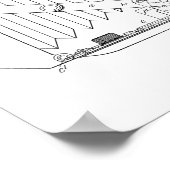 1943 Faltkamera Patent Art Zeichnend Druck Poster (Ecke)