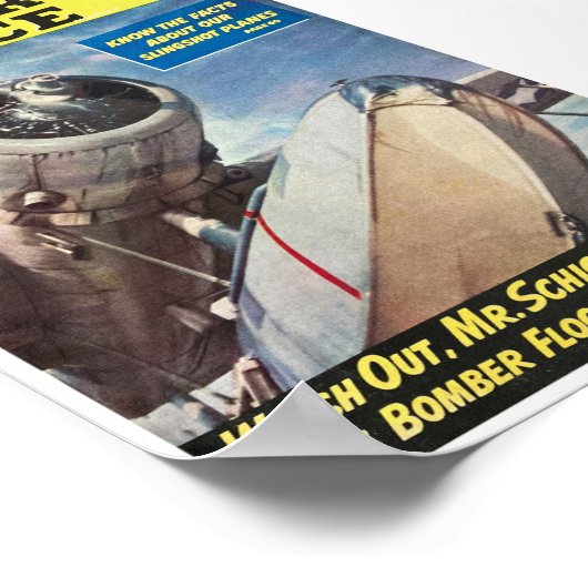 1943! MAGAZINE COVER ART POSTER (Ecke)