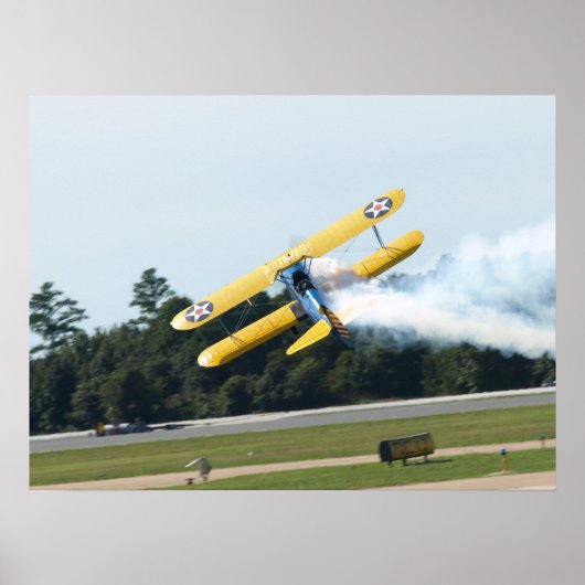 1943 Stock Stearman PT-17. Poster (Vorne)